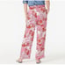 NWT JCREW Womens Size12/Large Relaxed pant in paisley COLOR PINK RUST