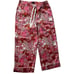 NWT JCREW Womens Size12/Large Relaxed pant in paisley COLOR PINK RUST