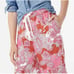 NWT JCREW Womens Size12/Large Relaxed pant in paisley COLOR PINK RUST