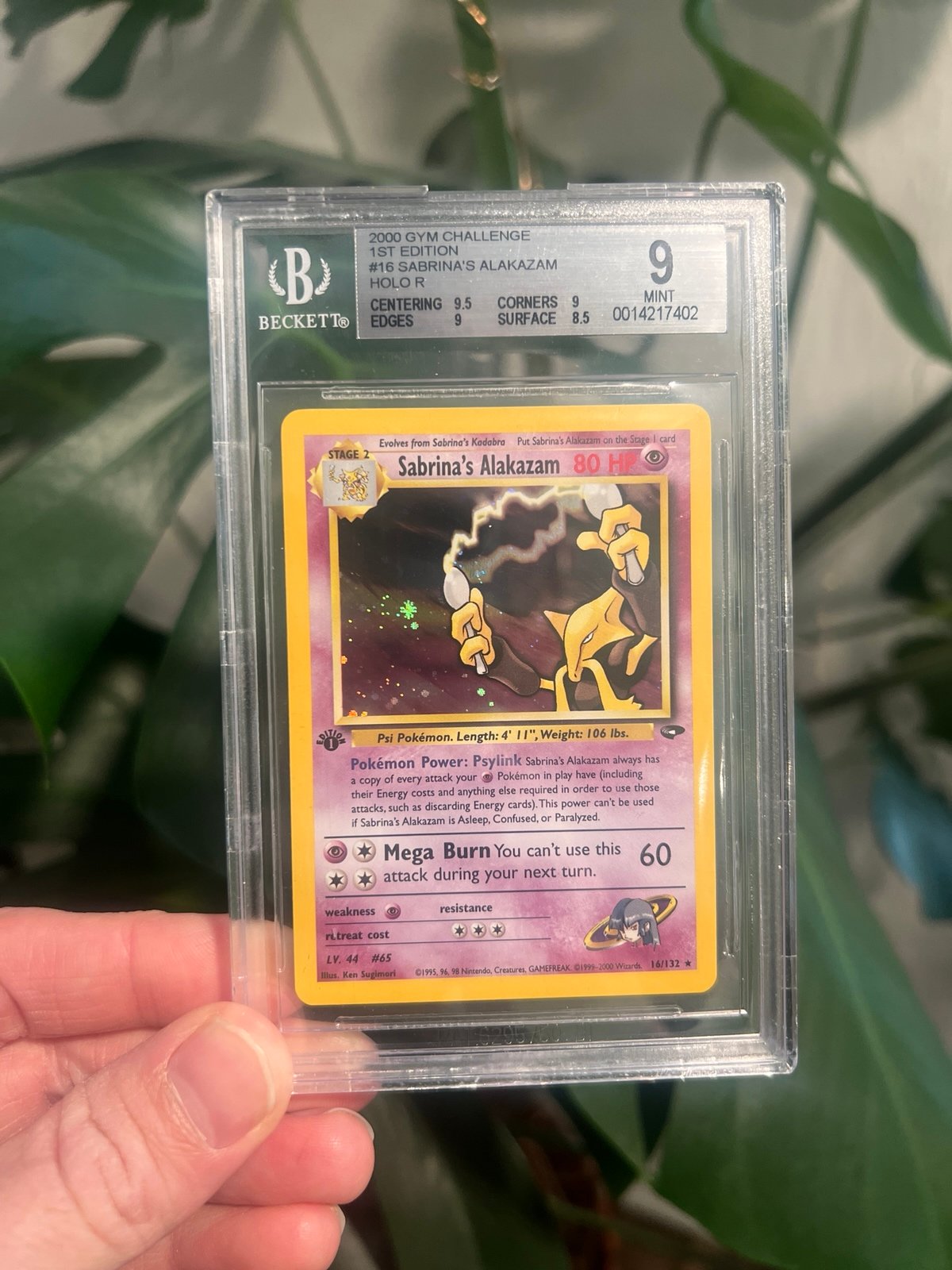 Pokemon - Sabrina’s Alakazam 1st Edition