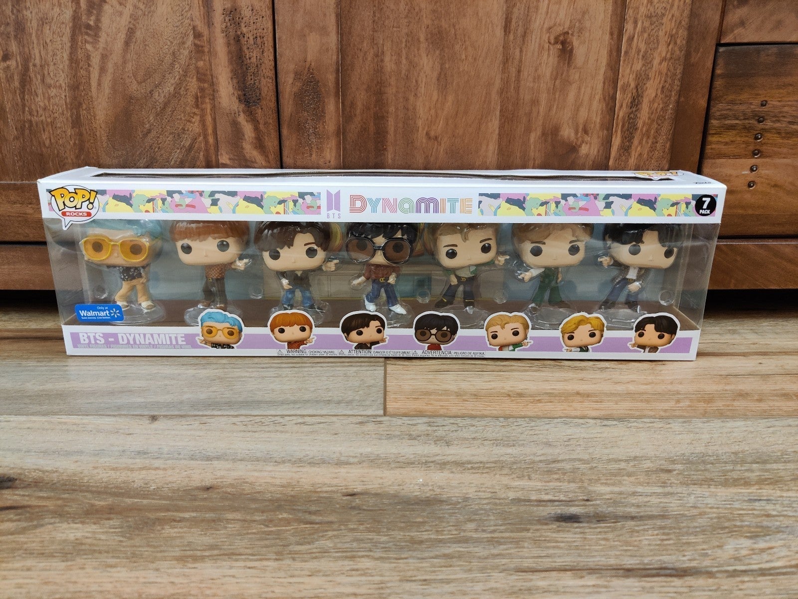 BTS Dynamite Funko Pop Walmart Exclusive
