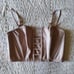 Victoria Secret Leather Lingerie Bra