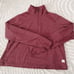 Vuori Women's Crescent Half Zip Desert Rose Heather