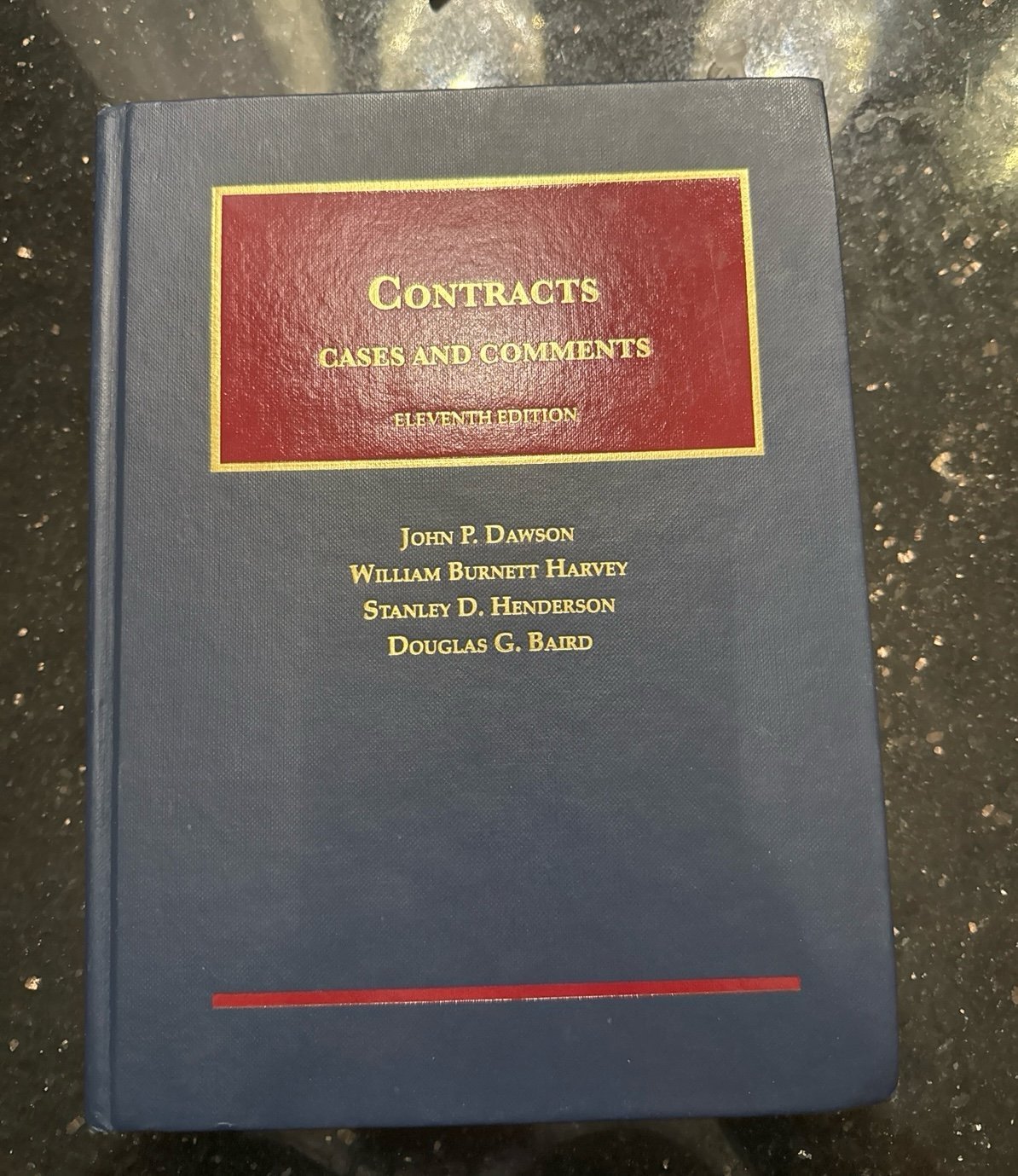 Contracts: Cases and Comments (11th Edition)