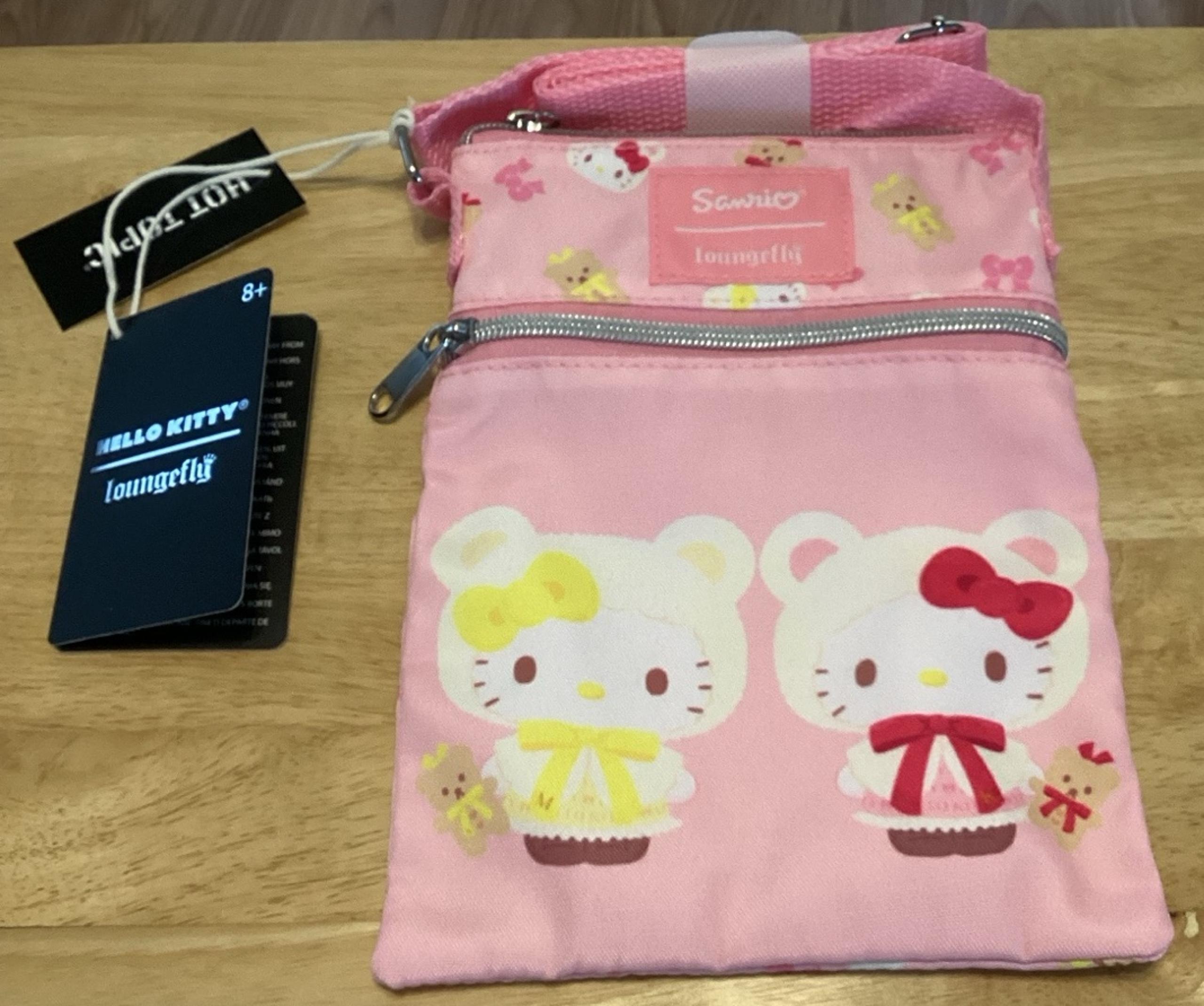Sanrio Loungefly Hello Kitty Passport Crossbody Bag