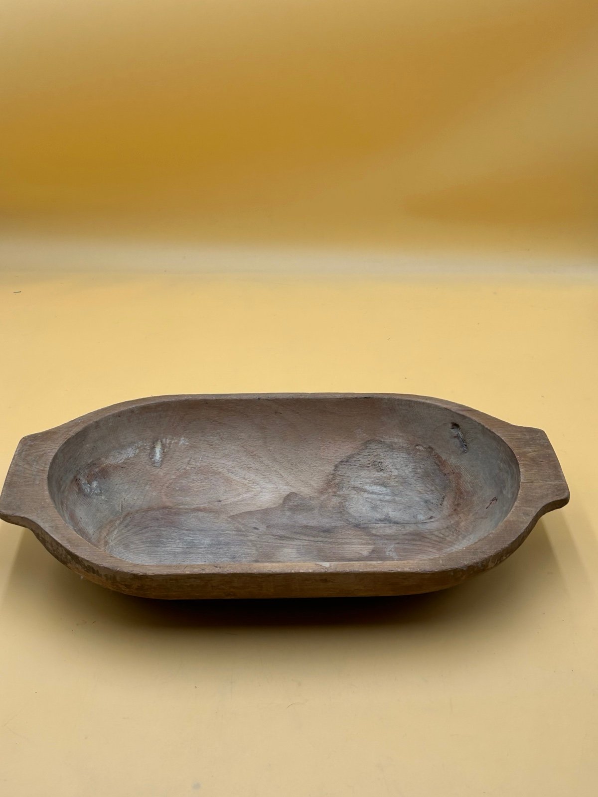 Antique hand carved wooden dough bowl, farmhouse, one of a kind