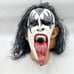 1996 KISS Vintage mask Gene Simmons Halloween Mask by Illusive Concepts 90's EUC