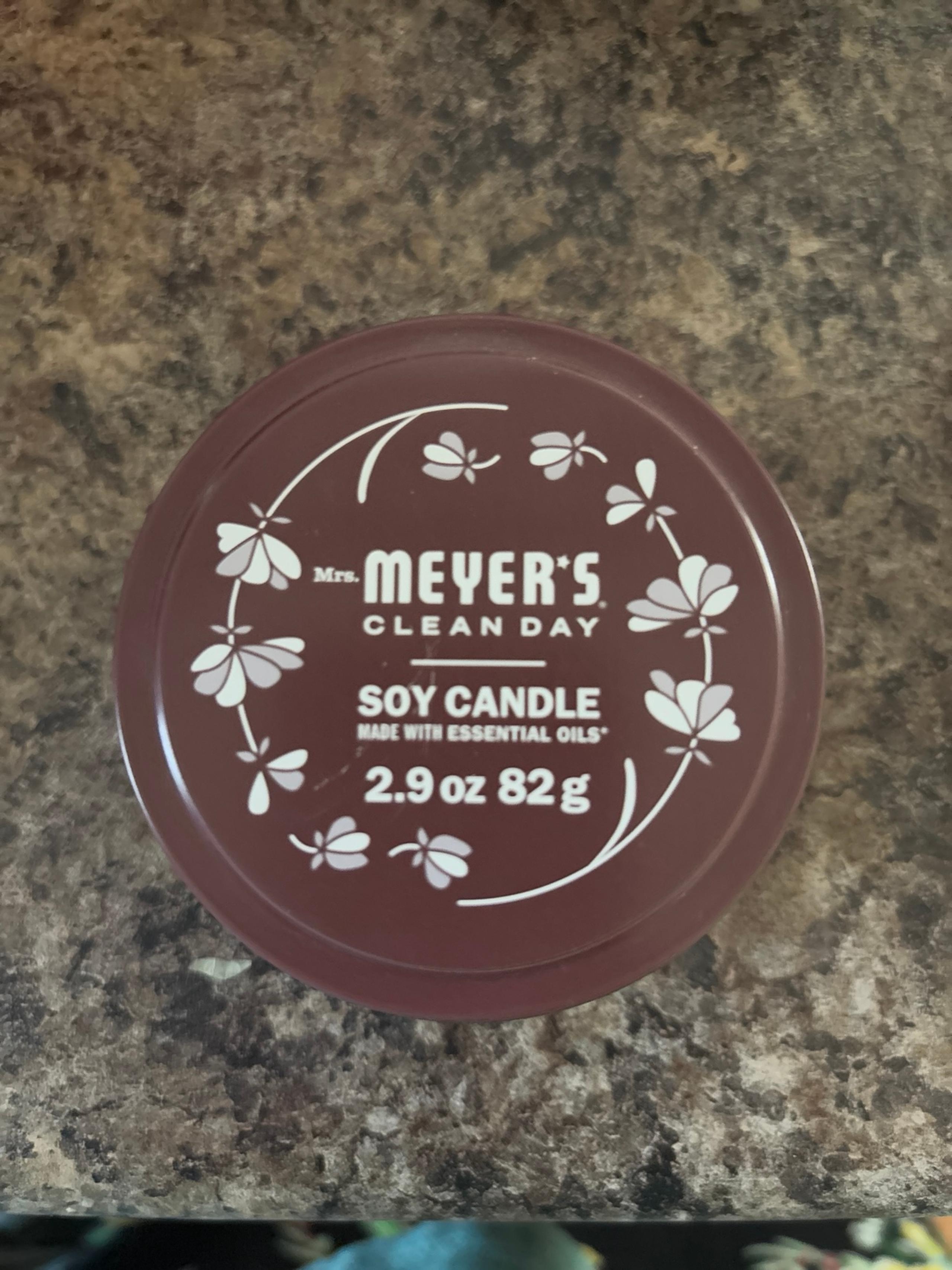 Mrs.Myers clean day soy candle