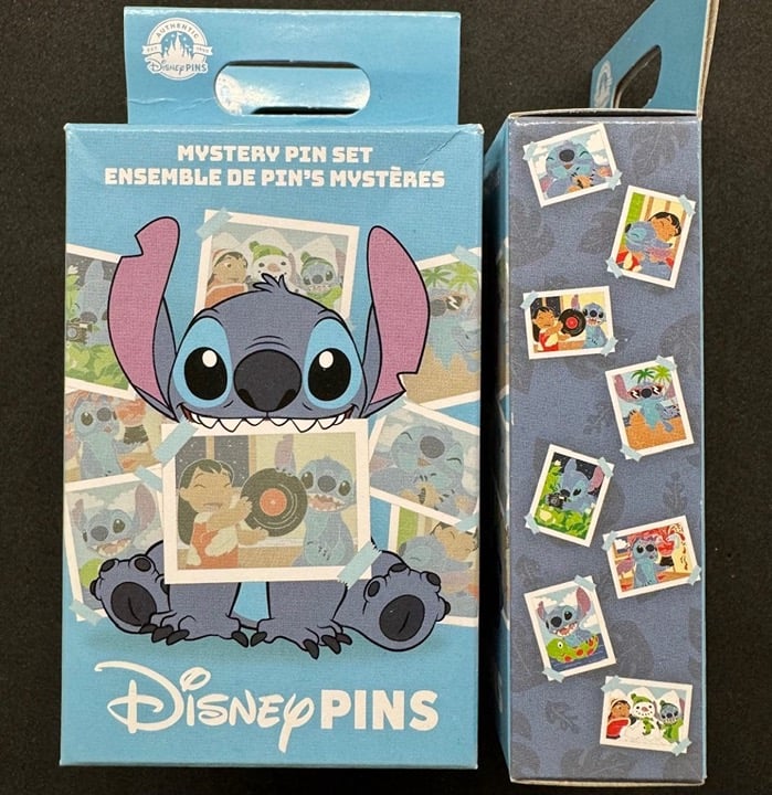 Lilo & Stitch Photos Mystery Pin Set Unopened - 2 Pins