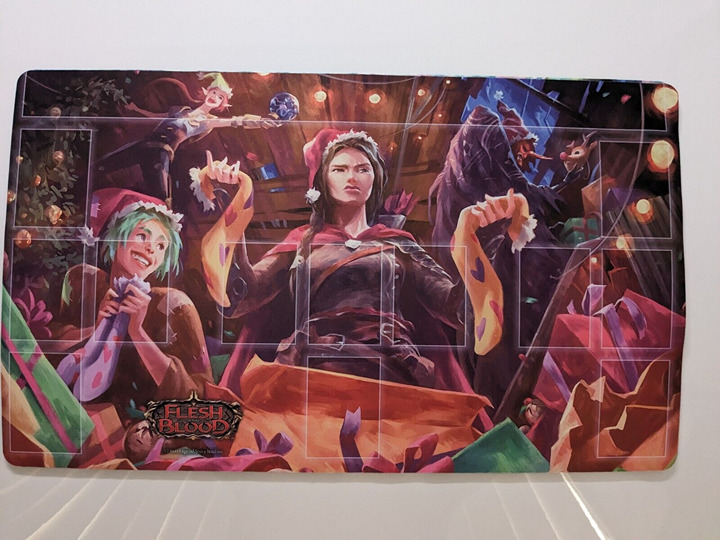 Flesh and Blood Promo Playmat Shitty Christmas Present