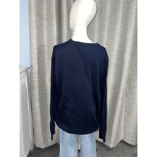 Lacoste men's v-neck navy blue sweater size 4XL