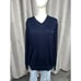 Lacoste men's v-neck navy blue sweater size 4XL