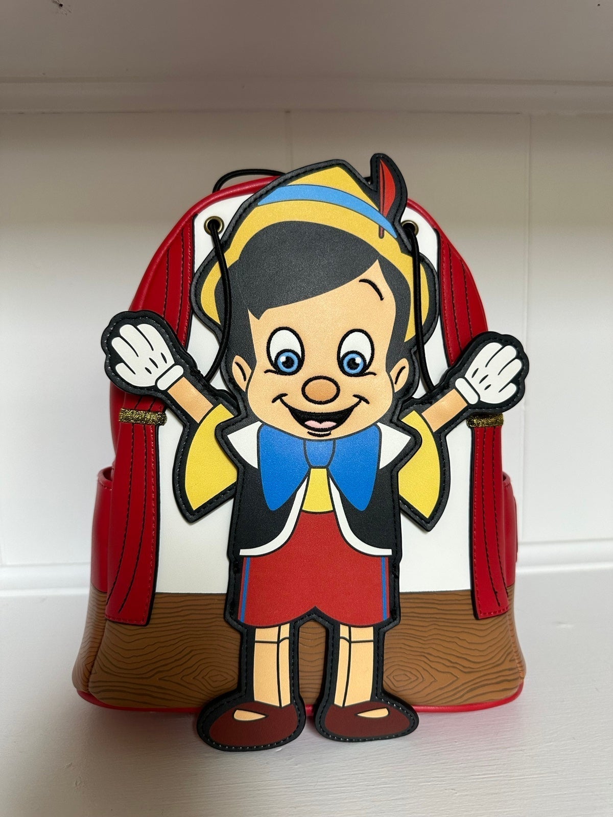 Loungefly sales Pinocchio Cosplay Mini Backpack and wallet