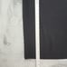 Vintage Misook Skirt Size L Black Pull On Straight Side Slit Stretch Acrylic