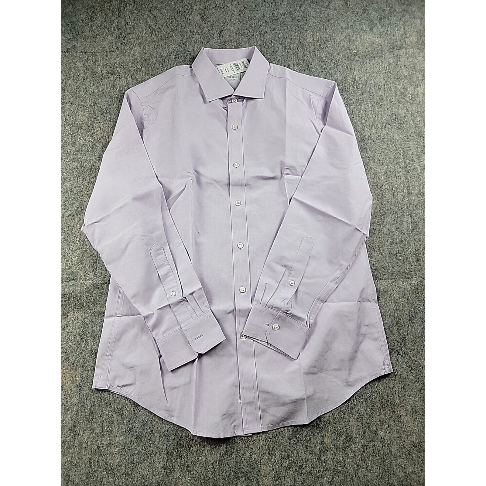 Todd Snyder Thomas Mason Button Up Dress Shirt size 16 Purple Lavendar NWT 198