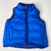 REI down vest toddler 18 mo blue EUC