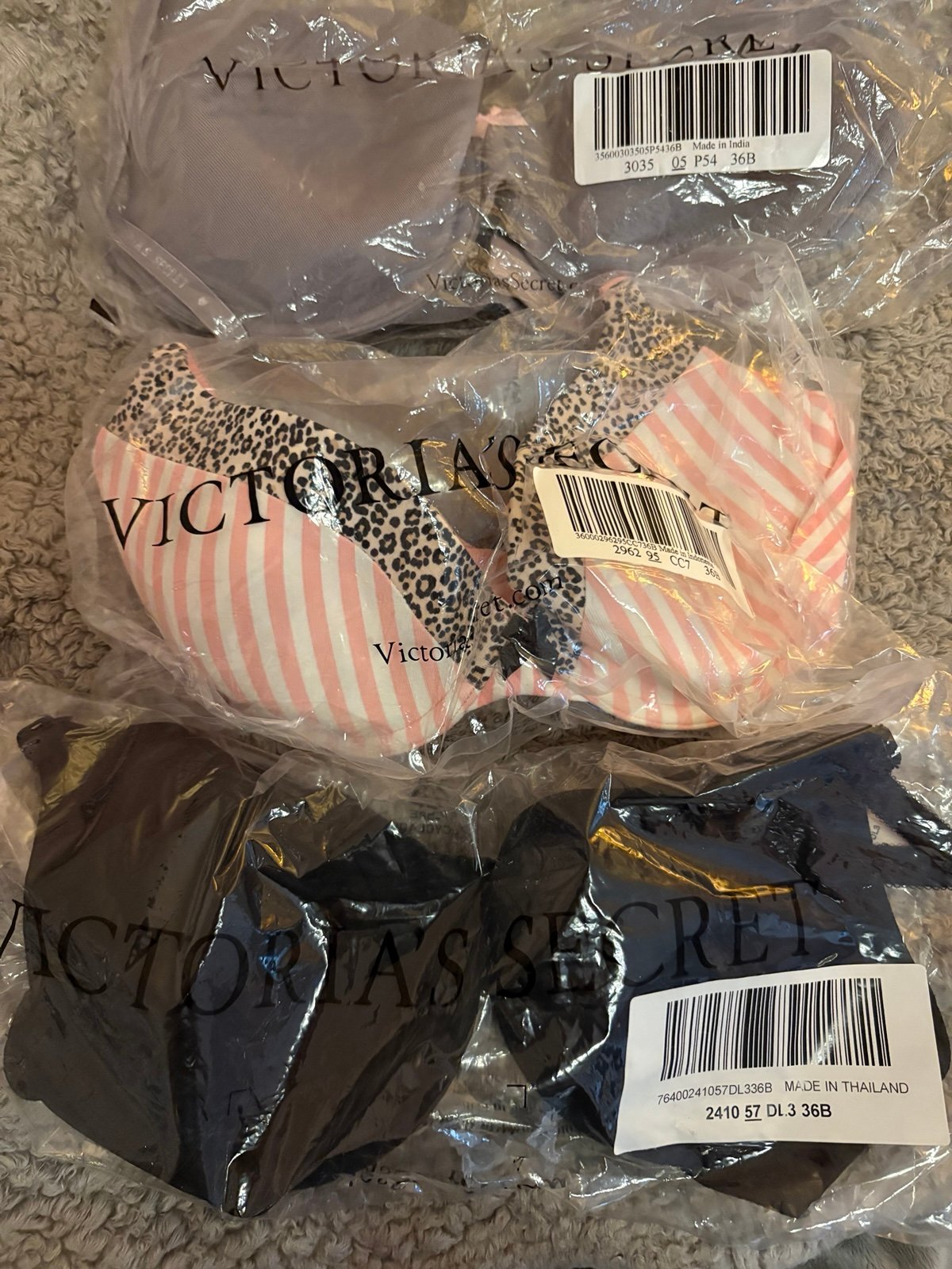 NEW bundle of 3 Victoria’s Secret bras