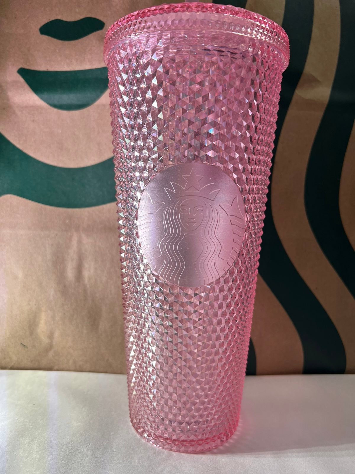 Starbucks APAC Pink Glitter Studded