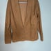 St. John Couture vintage brown cardigan sweater gold buttons