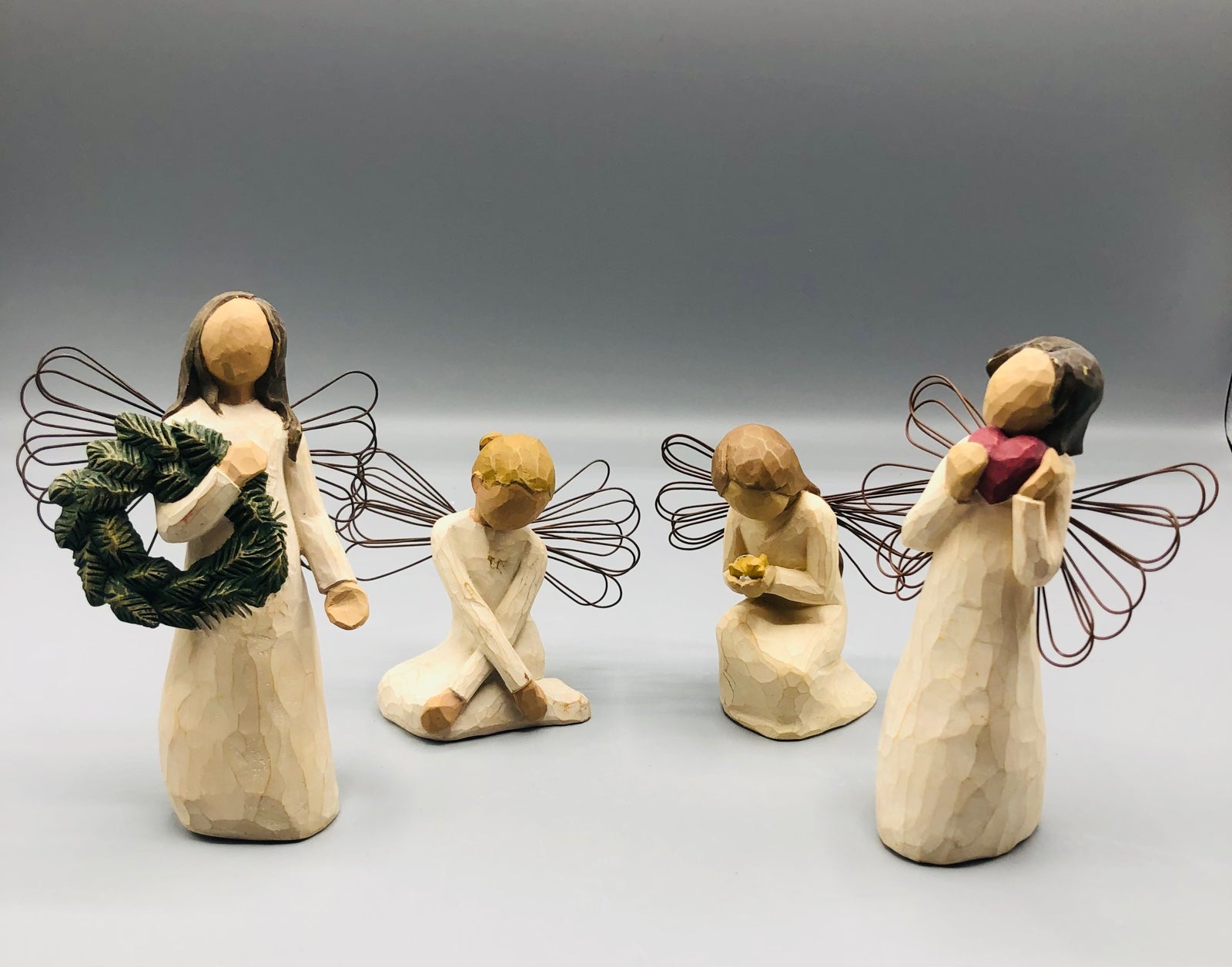 Willow Tree Angel Figurines 2001 Susan Lordi Demdaco Set of 4