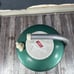 Vintage Coleman 1 Gallon Metal & Plastic Water Cooler Jug w/Cup Swing Handle