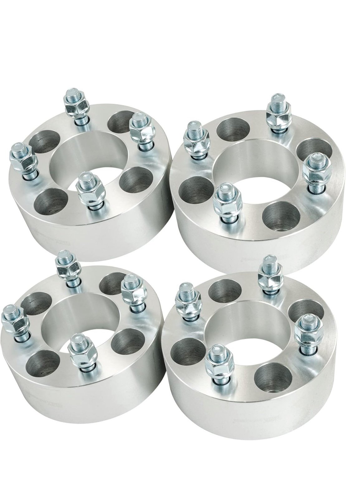 4pcs 2.0 4x4 Wheel Spacers Adapters Compatible with Yamaha Golf Cart M12x1.25 S