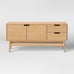 Ellwood Wood TV Stand for 50 Natural - (TV Unit - Media Center - Entertainment)