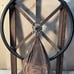 Rare Antique Macgregor Goldsmith Boxing Speed Bag on Iron Rim