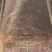 Rare Antique Macgregor Goldsmith Boxing Speed Bag on Iron Rim