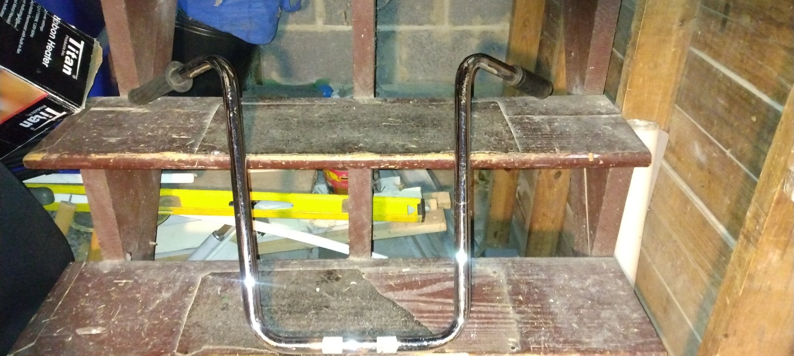 Chopper handle bars for a bike