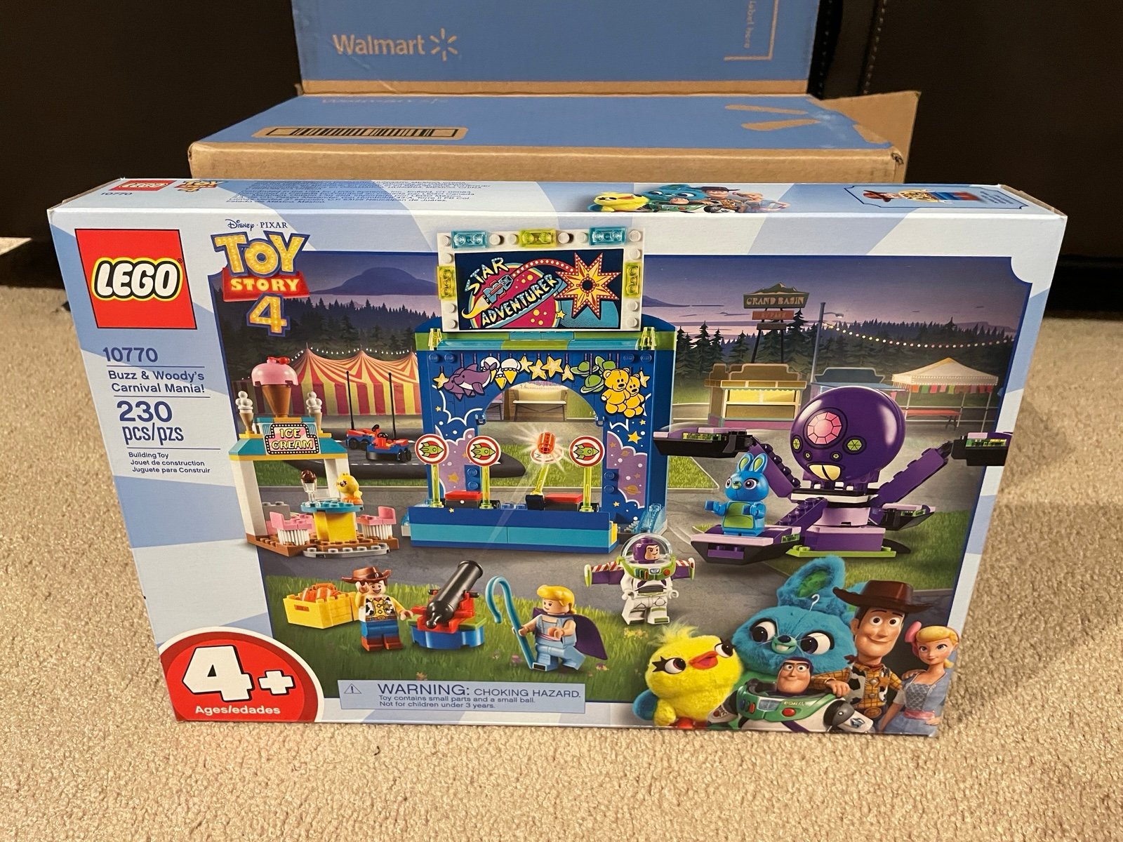 LEGO Toy Story 4 10770 Buzz and Woody’s Carnival Mania!