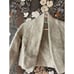 Vince Women's Heather Oatmeal Ribbed Cropped Alpaca Open Front Cardigan Size XS