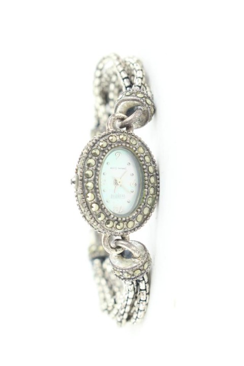 Ecclissi Sterling Silver Chain Watch