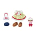 Bundle Lot 3 Epoch Sylvanian Families Calico Critters Girl Children Outfit Dress