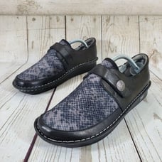 Alegria Brenna Snake Print Womens Size 41 US 10.5-11 Loafers Shoes BRE-7829