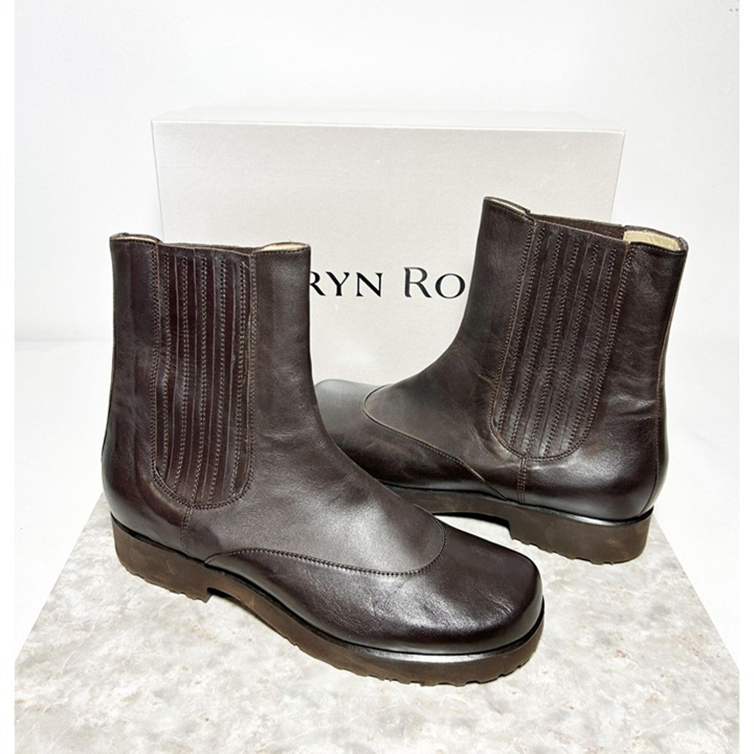 Taryn Rose Women's Eclipse - Nappa Leather Boot in Chocolate - Sz 41