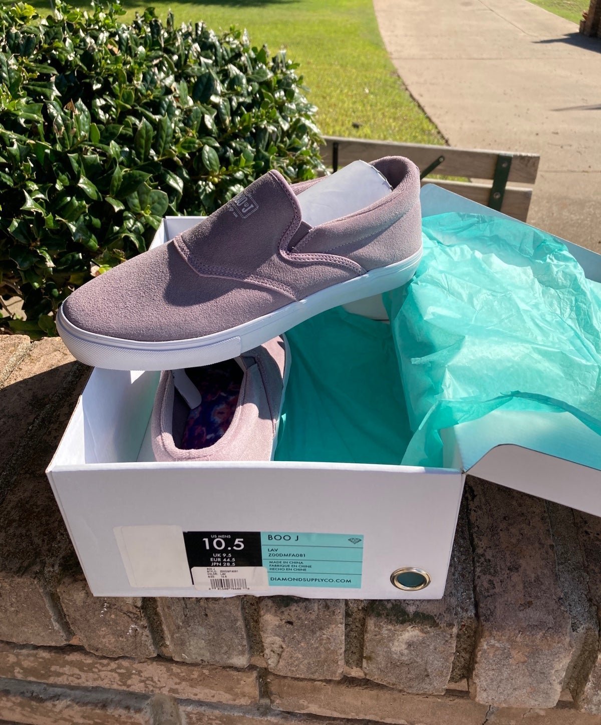 Diamond Skate Supply Boo Johnson Pro Slip on 10.5