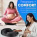 Donut Pillow - Firm Size, for Tailbone Pain, Hemorrhoid Butt Cushion H. Luxury