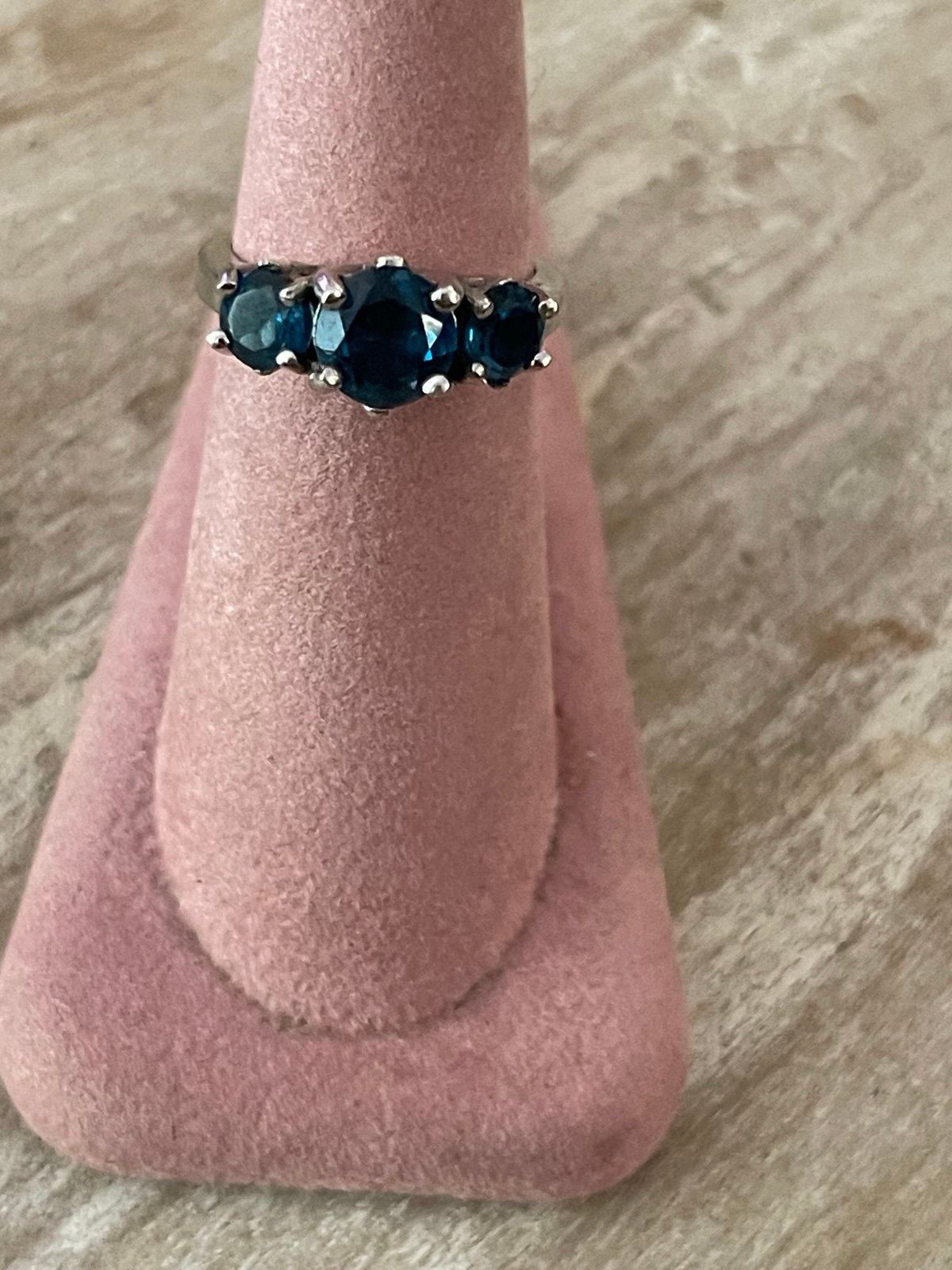 London Blue Sapphire Ring