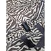Wally Bags 52 Garment Bag With Accessory Pockets Style Zebra Print Brown/Cream