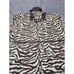 Wally Bags 52 Garment Bag With Accessory Pockets Style Zebra Print Brown/Cream
