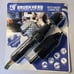 Brush Hero Universal Detail Brush Water Powered Cleaning Tool with 3 Brushes NEW