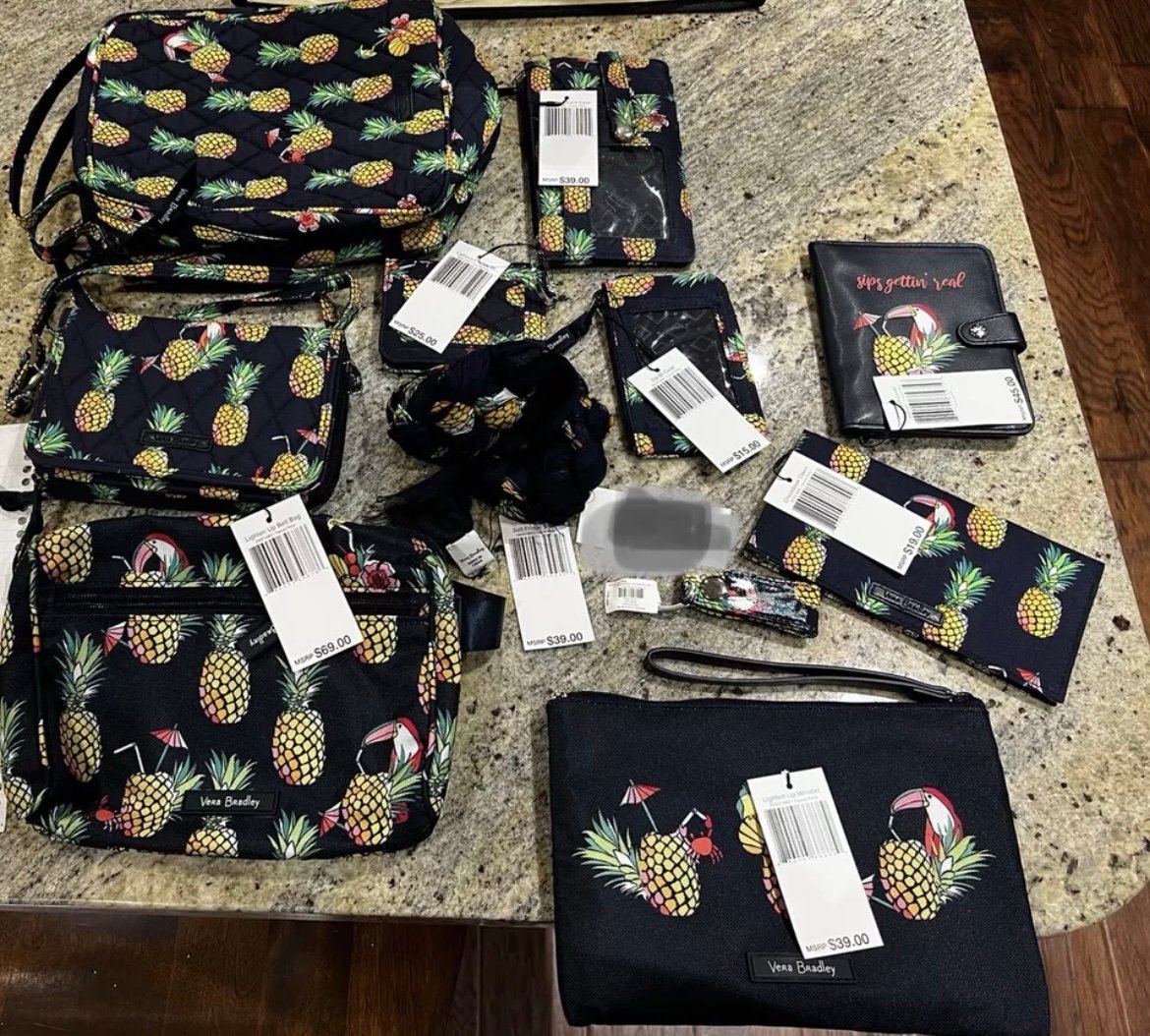 Vera Bradley Toucan Party Bundle