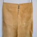 Vintage Suede Skirt Western Style Cowgirl Whipstitch Lace Up Front A-line Midi 8