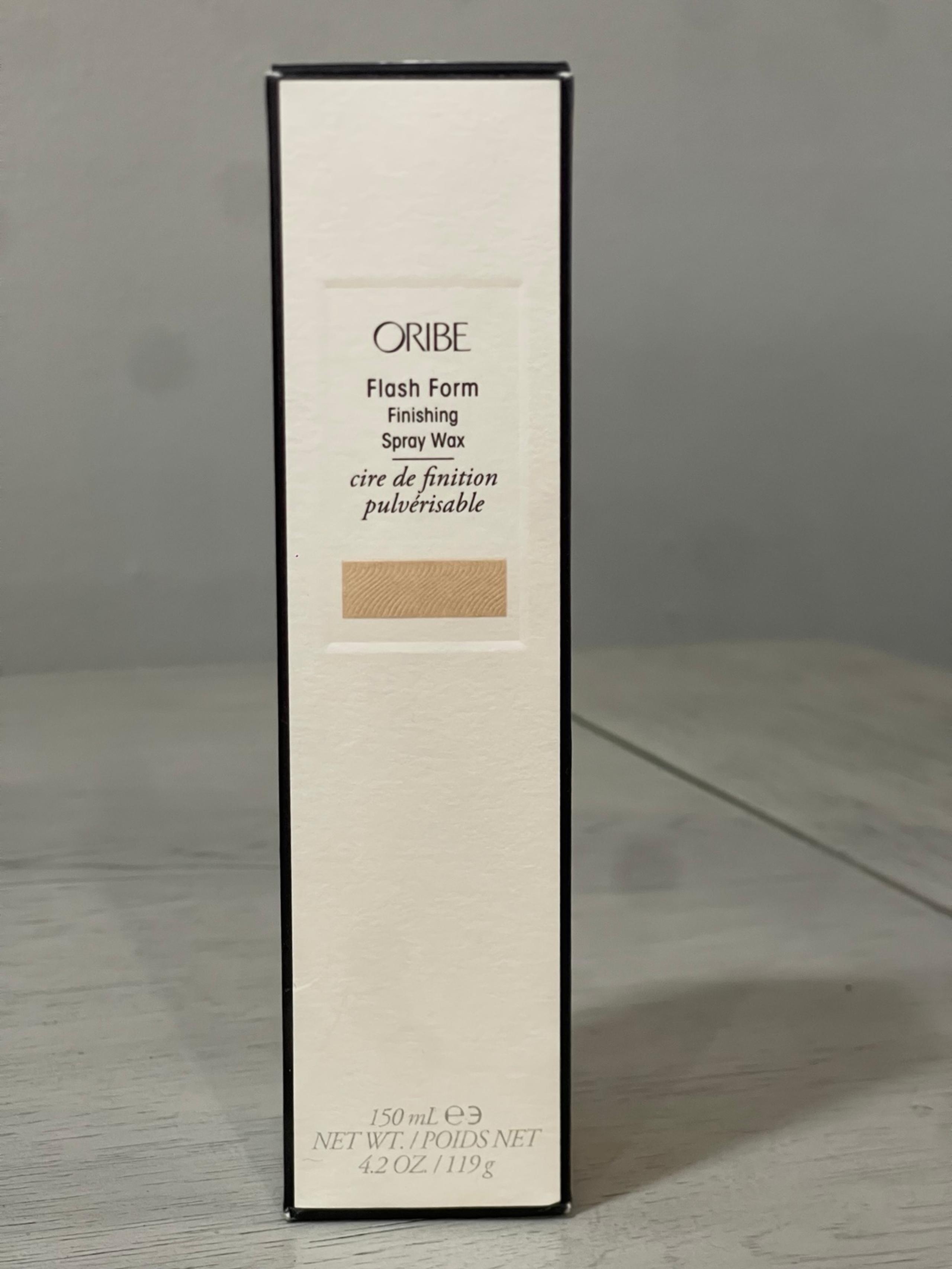 New Oribe Flash Form Finishing Spray Wax