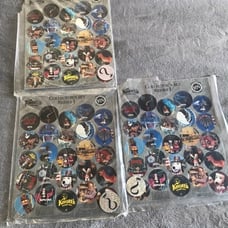Knott berry fram three set of pogs colle