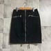 90s OLD A.P.C. French Made ZIP Design Skirt M239