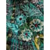 Green Handmade Ruffle Embroidered Floral Waist Apron 31