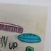 Vtg 60s Embroidered Linen Hand Towel Set Kitschy Vanity Bathroom Prop Display