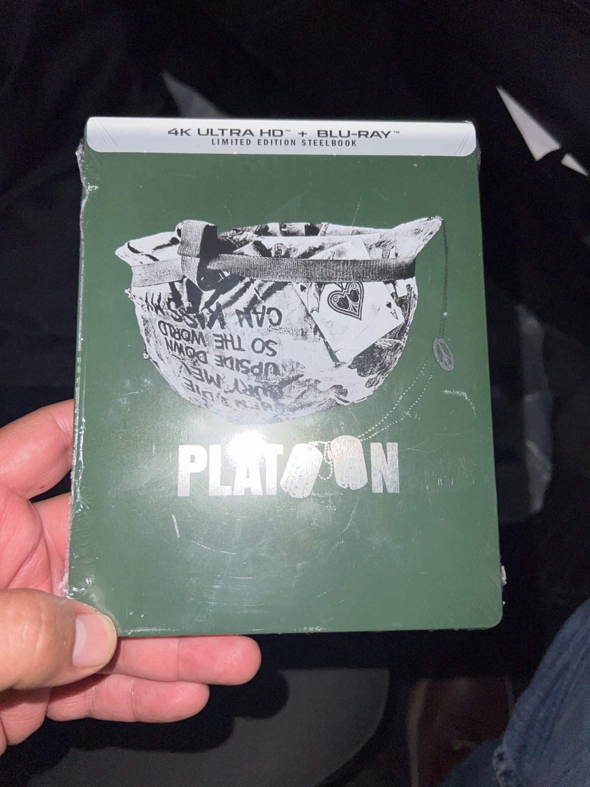 Platoon 4k blu ray combo brand new sealed Steelbook